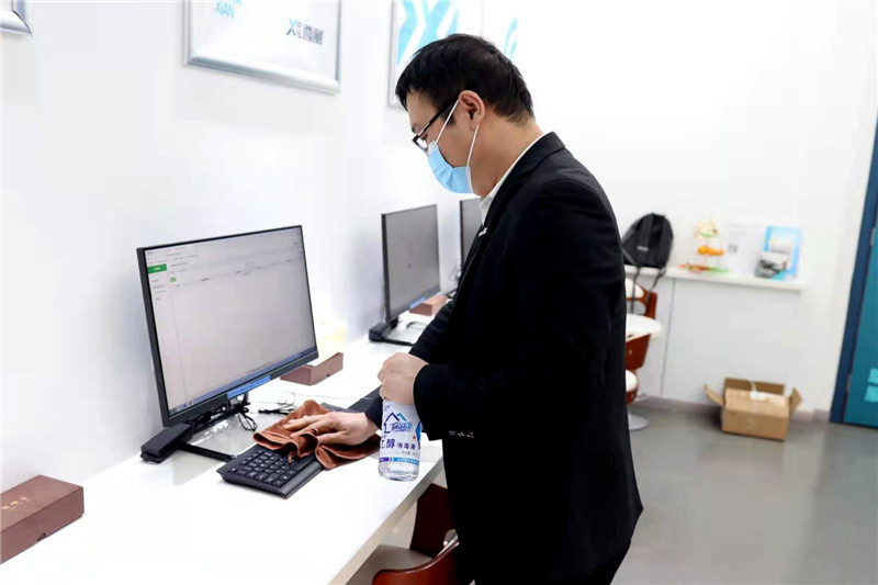 西測(cè)常態(tài)化疫情防控保障裝備交付
